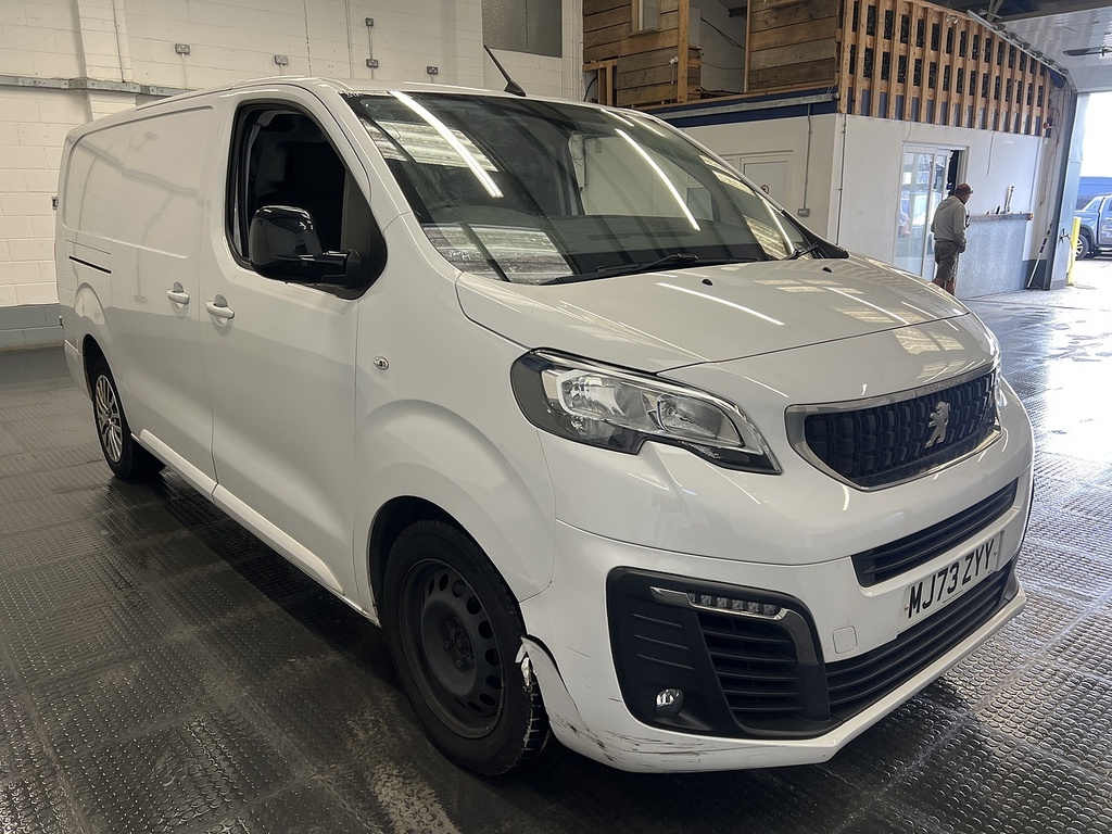 Peugeot Expert 1.5 Bluehdi 1000 Asphalt Premium Long Panel Van White #4