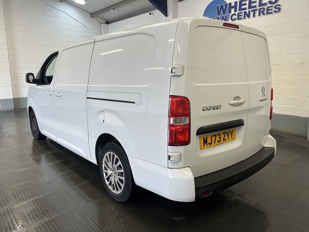 Peugeot Expert 1.5 Bluehdi 1000 Asphalt Premium Long Panel Van White #2