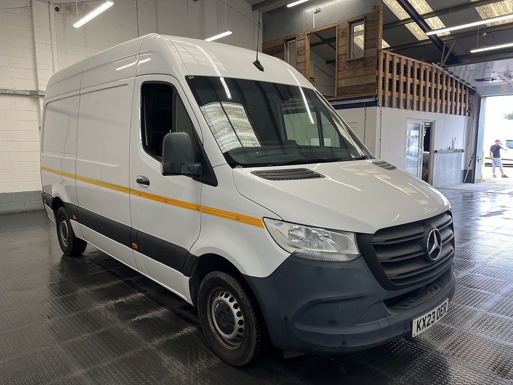 Mercedes-Benz Sprinter 2.0 315 Cdi Progressive Panel Van Manua White #4