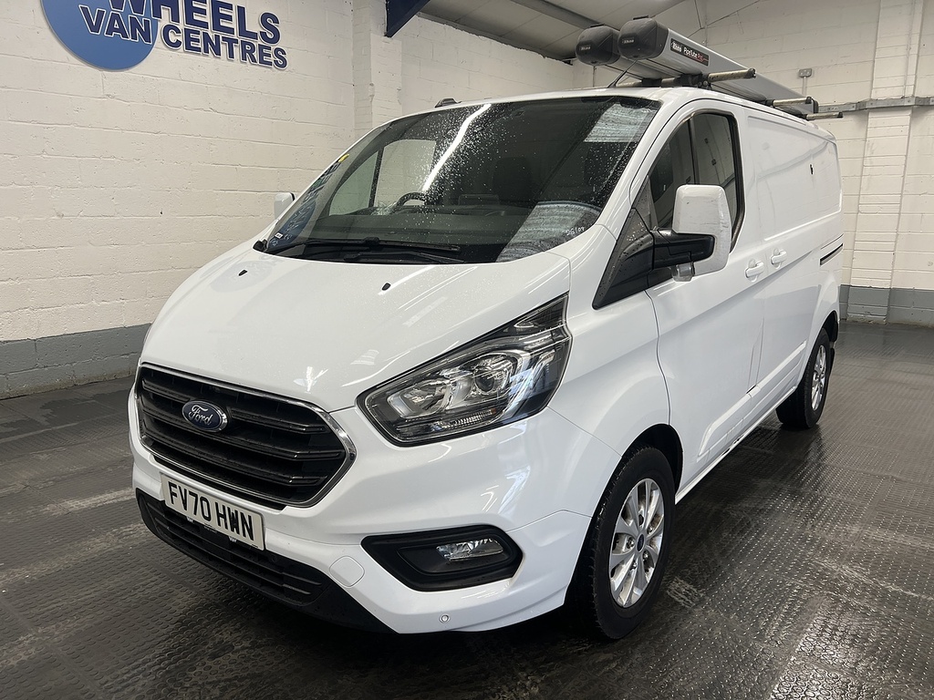 Ford Transit Custom 2.0 300 Ecoblue Limited Panel Van Manua White