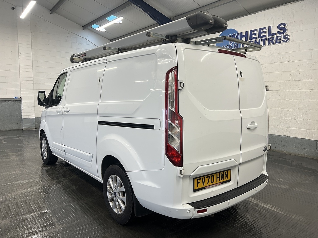 Ford Transit Custom 2.0 300 Ecoblue Limited Panel Van Manua White #2