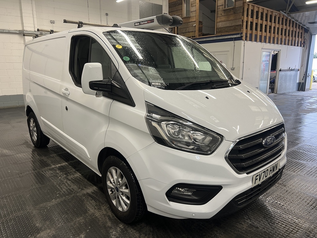 Ford Transit Custom 2.0 300 Ecoblue Limited Panel Van Manua White #4