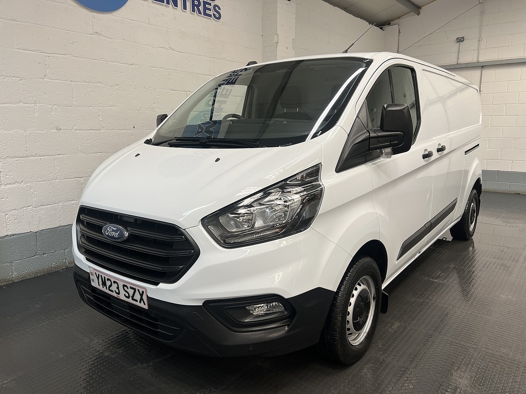 Ford Transit Custom 2.0 300 Ecoblue Leader Panel Van White