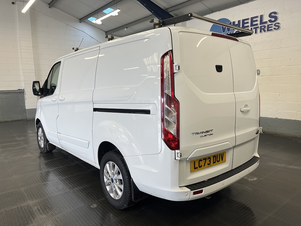 Ford Transit Custom 2.0 300 Ecoblue Limited Panel Van Manua White #2