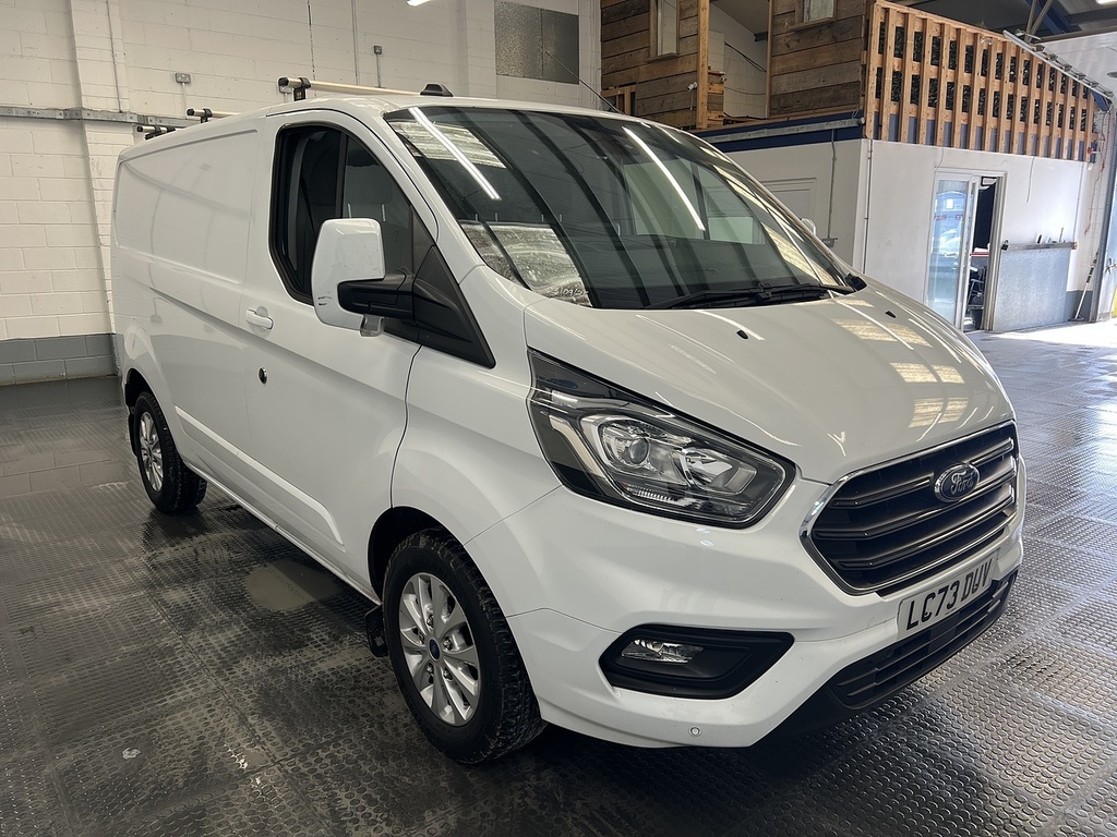 Ford Transit Custom 2.0 300 Ecoblue Limited Panel Van Manua White #4