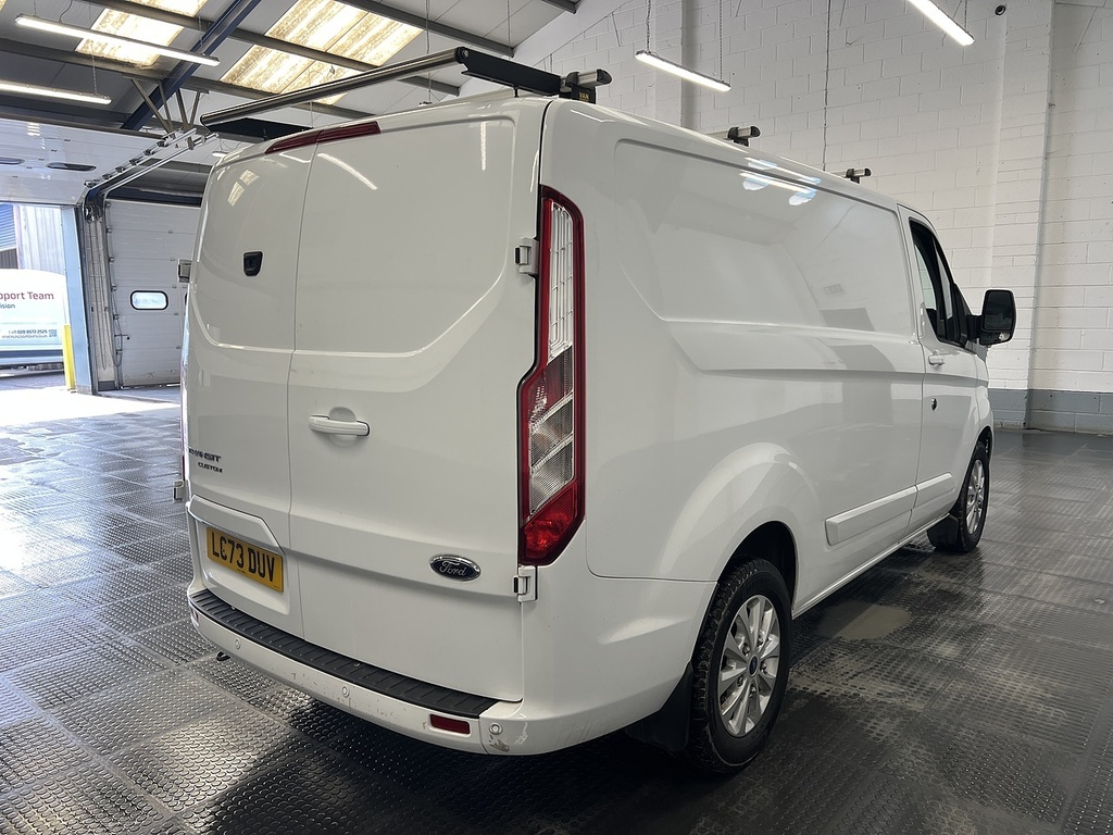 Ford Transit Custom 2.0 300 Ecoblue Limited Panel Van Manua White #3