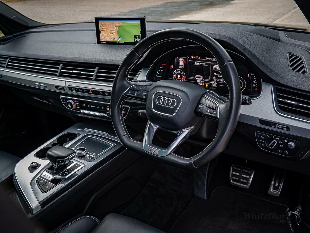 Audi SQ7 Suv 4.0 Tdi V8 - 1 Owner22sside Stepscarbon Black #8