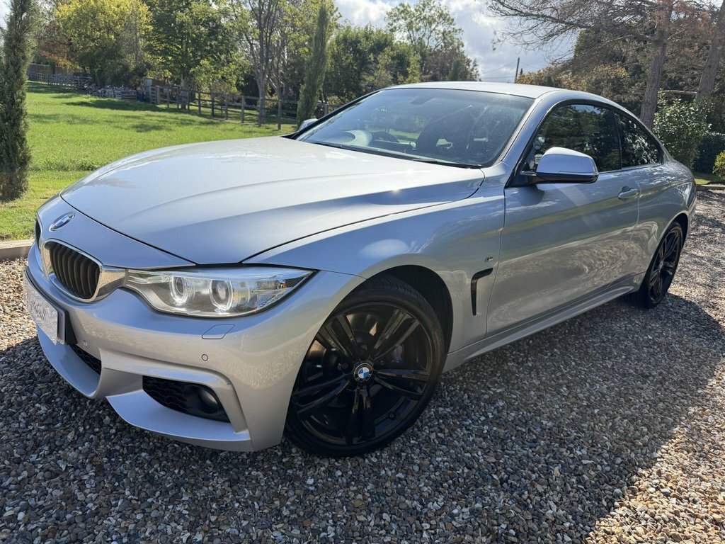 BMW 4 Series Gran Coupe 3L M Sport Silver