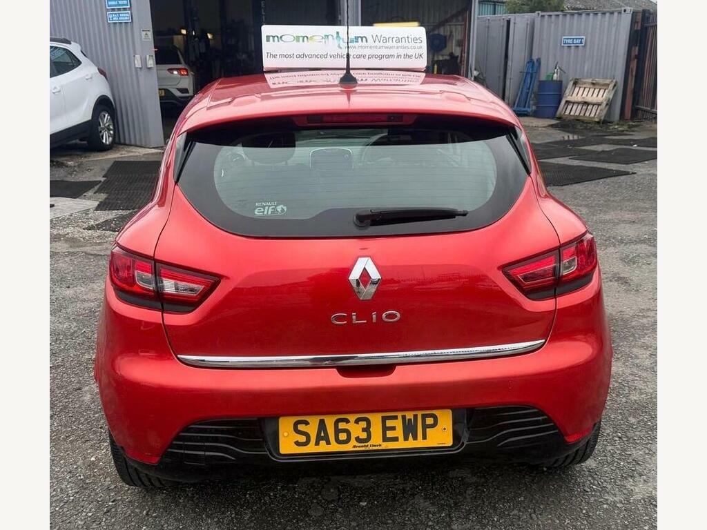 Renault Clio 1.2 16V Dynamique Medianav Euro 5 Red #4