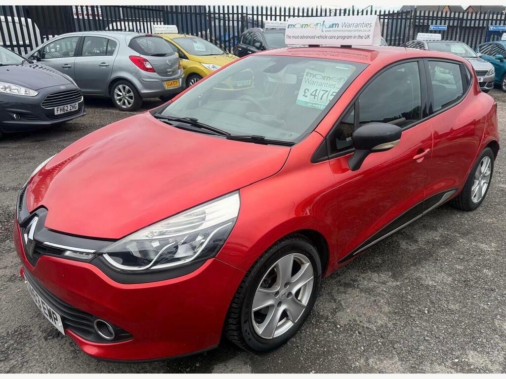 Renault Clio 1.2 16V Dynamique Medianav Euro 5 Red