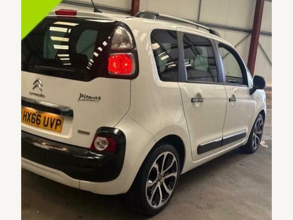 Citroen C3 Picasso 1.2 Puretech Platinum Euro 6 White #4