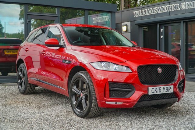 Jaguar F-Pace Suv 3.0 V6 S Awd Euro 6 Ss 201666 Red #8