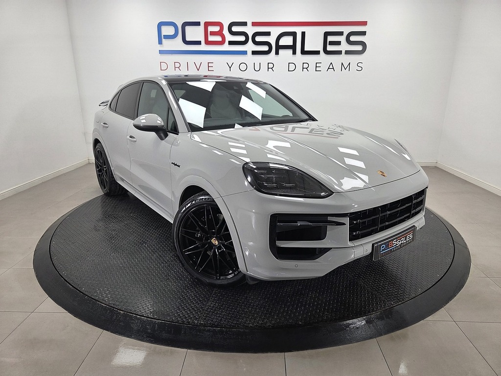 Porsche Cayenne 3.0 V6 E-hybrid 25.9Kwh Coupe Plug-in H Grey
