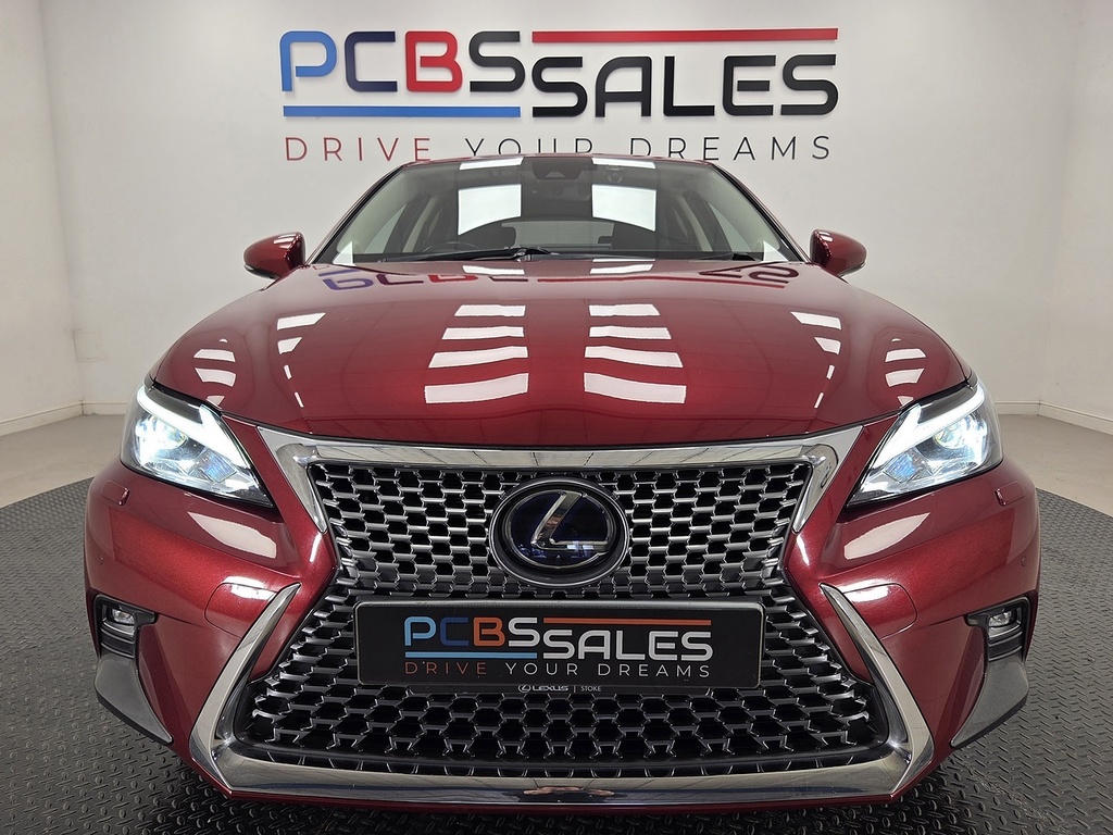 Lexus CT 200H 1.8 F-sport Red #13