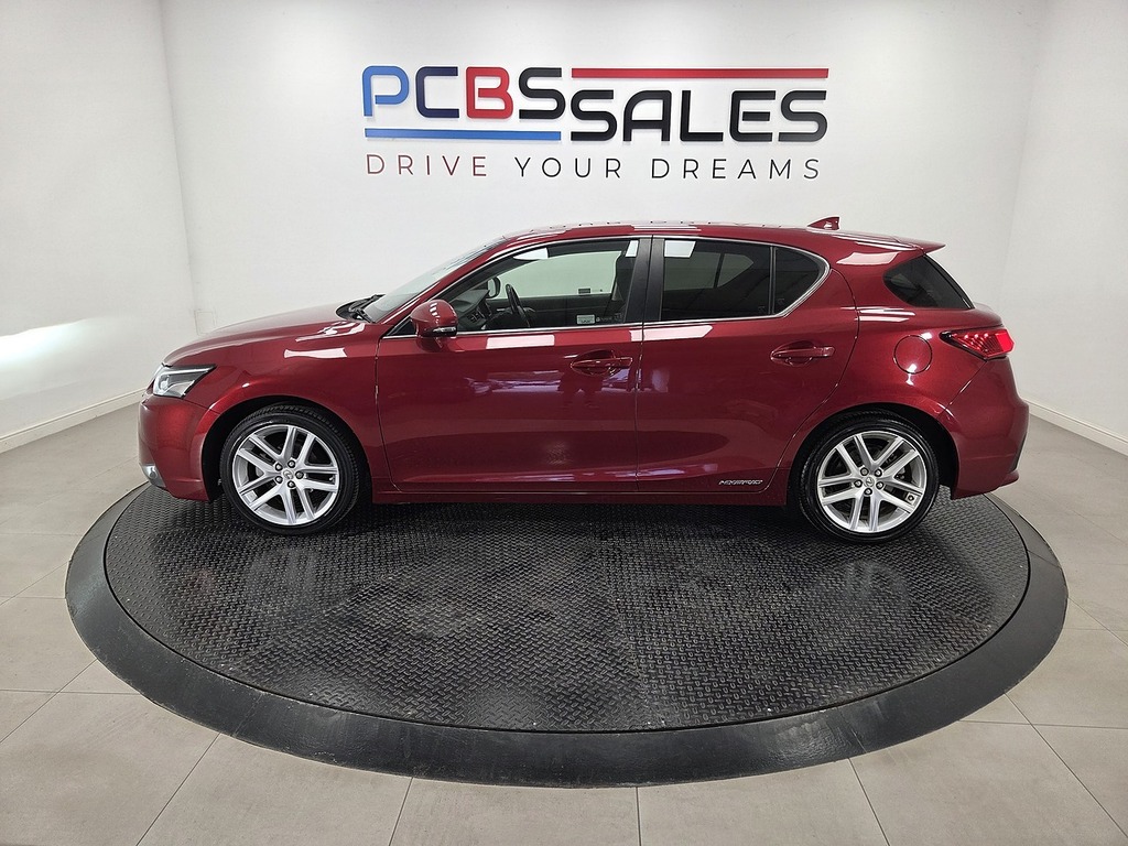 Lexus CT 200H 1.8 F-sport Red #12