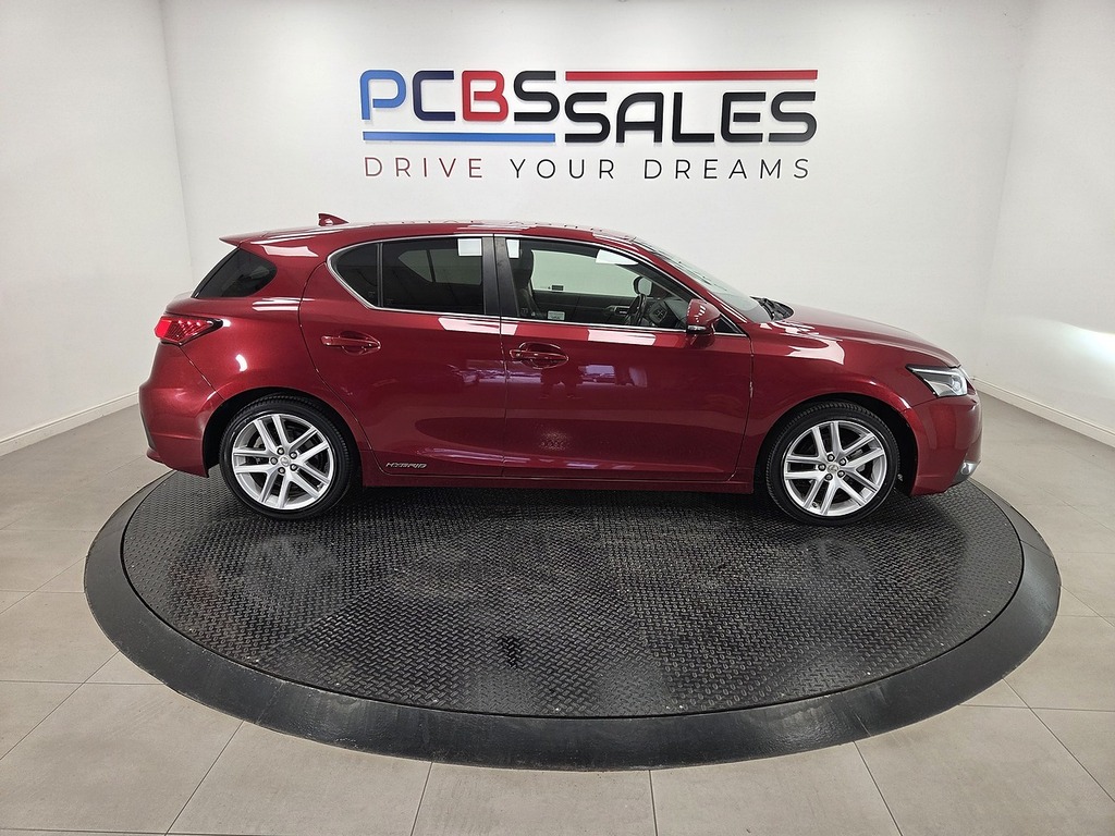 Lexus CT 200H 1.8 F-sport Red #11