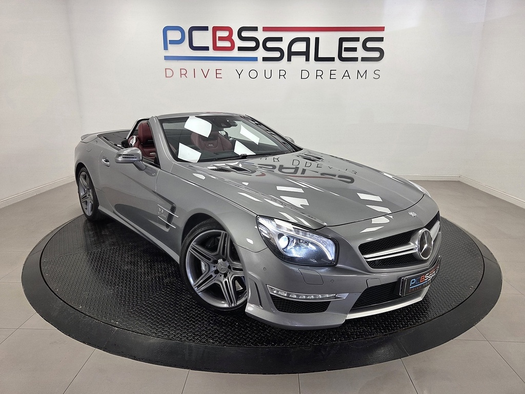 Mercedes-Benz SL Class 5.5 Sl63 V8 Amg Convertible Spds Mct Eu Silver
