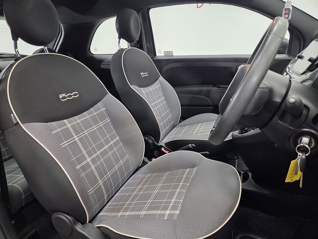Fiat 500 1.2 Lounge Hatchback Dualogic Euro 6 S Grey #2