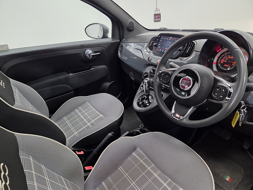 Fiat 500 1.2 Lounge Hatchback Dualogic Euro 6 S Grey #5