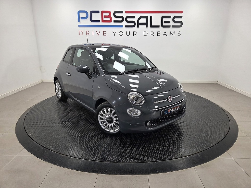 Fiat 500 1.2 Lounge Hatchback Dualogic Euro 6 S Grey