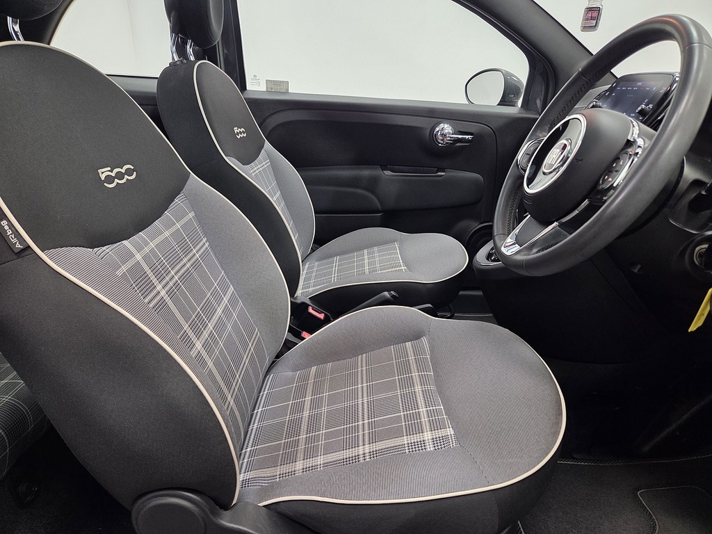 Fiat 500 1.2 Lounge Hatchback Dualogic Euro 6 S Grey #4