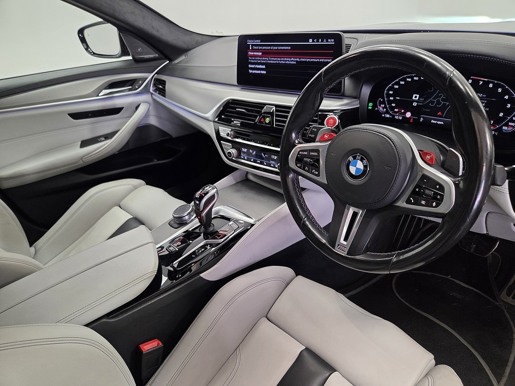 BMW M5 4.4I V8 Competition Saloon Steptronic X Blue #6