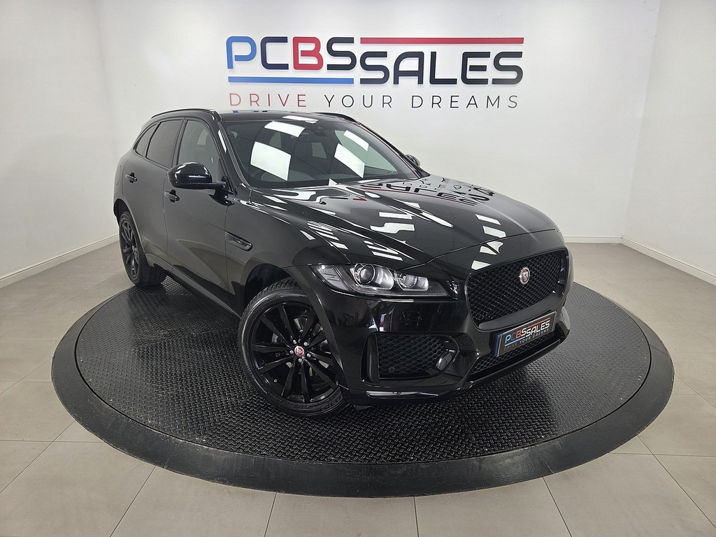 Jaguar F-Pace 2.0 D180 Chequered Flag Suv Awd Eu Black