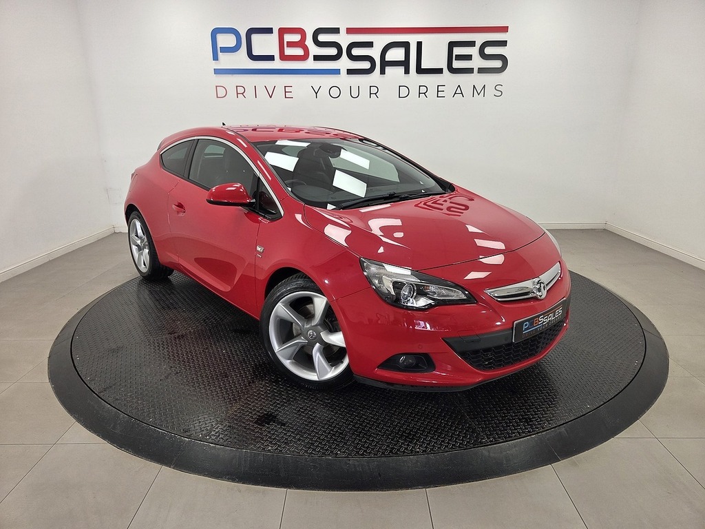 Vauxhall Astra GTC 1.4I Turbo Sri Coupe Euro 6 Ss Red