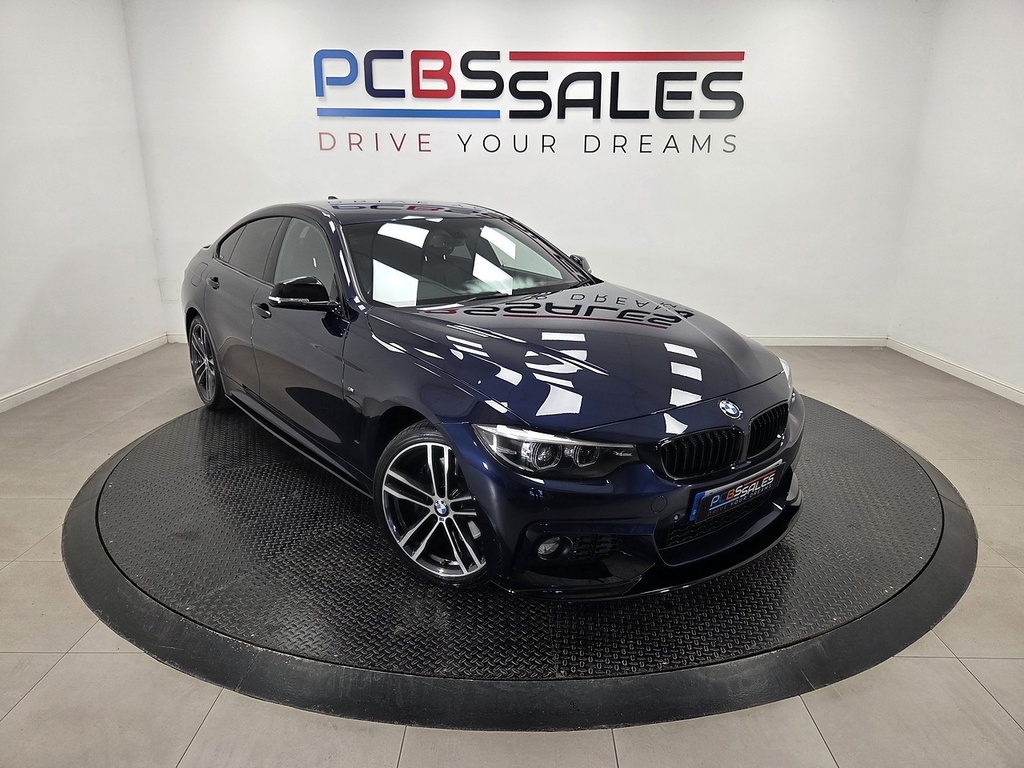 BMW 4 Series Gran Coupe 2.0 420D M Sport Hatchback Xdrive Blue