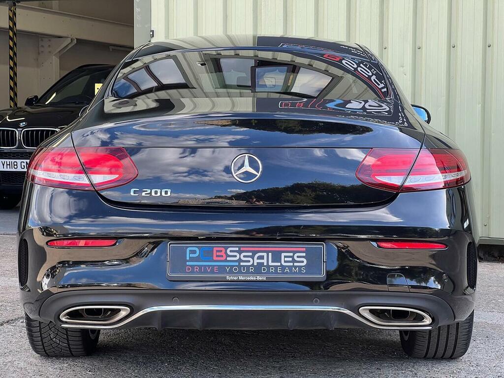 Mercedes-Benz C Class 1.5 C200 Mhev Amg Line Coupe G-tronic Black #6