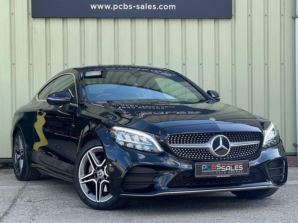 Mercedes-Benz C Class 1.5 C200 Mhev Amg Line Coupe G-tronic Black