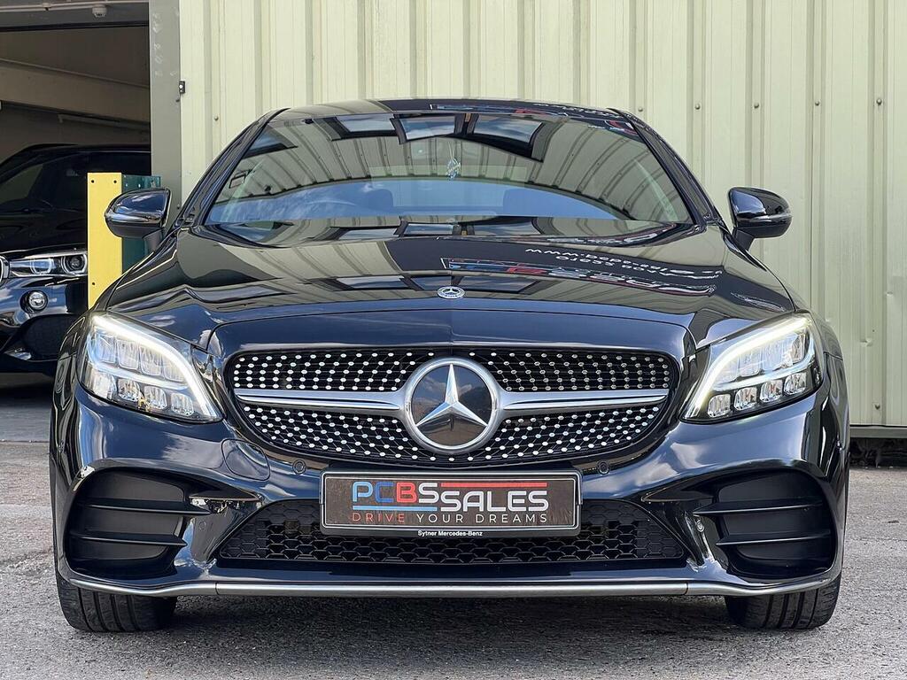 Mercedes-Benz C Class 1.5 C200 Mhev Amg Line Coupe G-tronic Black #2