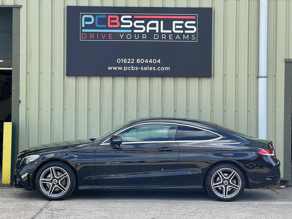 Mercedes-Benz C Class 1.5 C200 Mhev Amg Line Coupe G-tronic Black #5