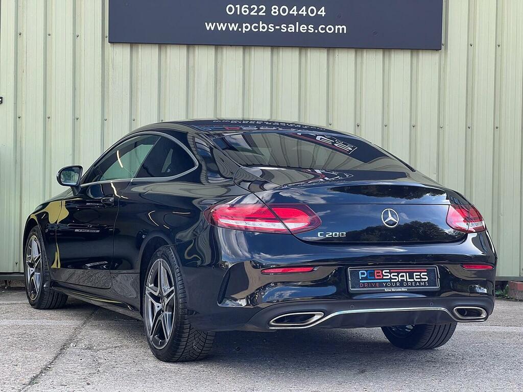 Mercedes-Benz C Class 1.5 C200 Mhev Amg Line Coupe G-tronic Black #4