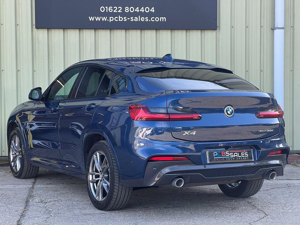 BMW X4 3.0 30D Mht M Sport Suv Hybrid Xdr Blue #4