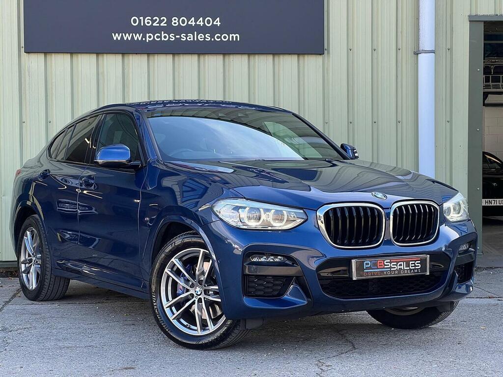 BMW X4 3.0 30D Mht M Sport Suv Hybrid Xdr Blue
