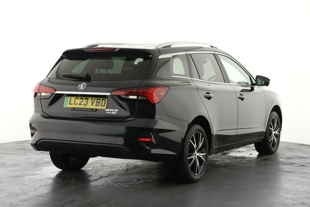 MG MG5 115Kw Trophy Ev Long Range 61Kwh Black #2