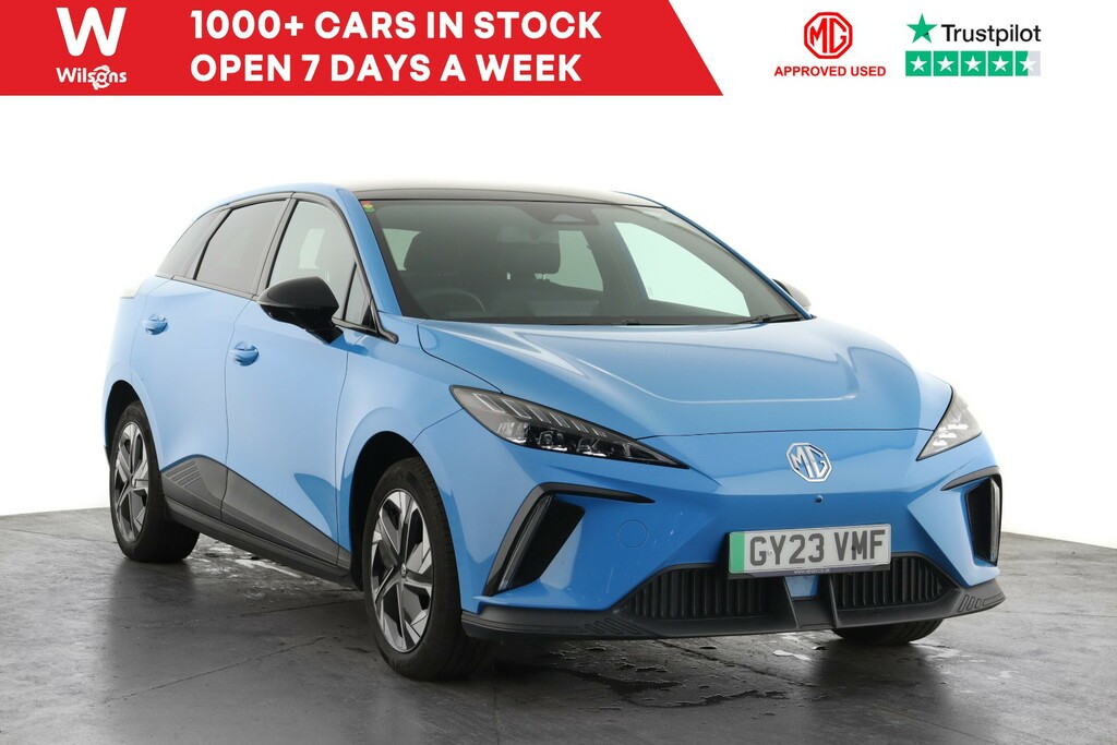MG MG4 150Kw Trophy Ev Long Range 64Kwh Blue