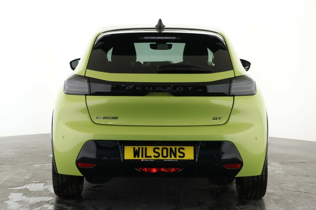 Peugeot e-208 115Kw Gt 51Kwh Yellow #2