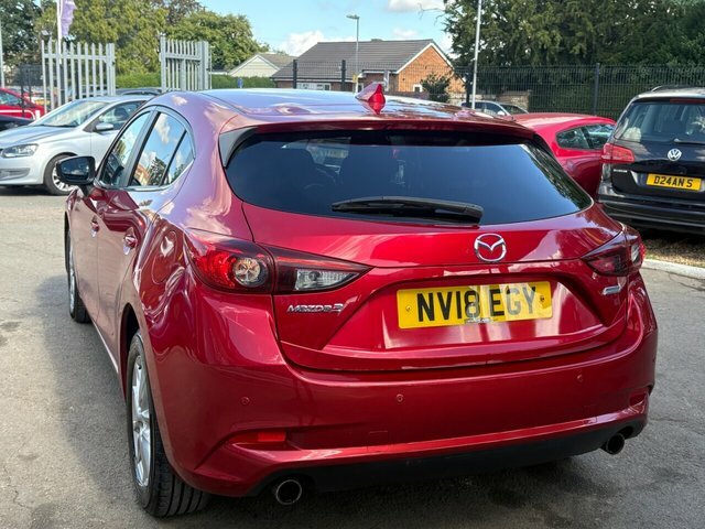 Mazda 3 Skyactiv-g Se-l Nav Hatchback Red #5