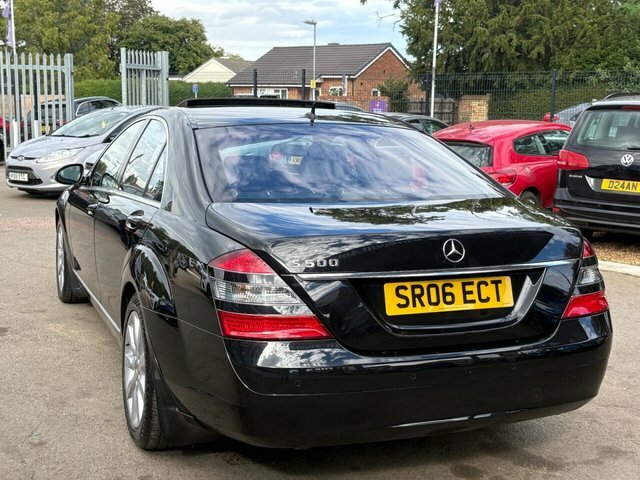 Mercedes-Benz S Class S500 V8 Saloon Black #5