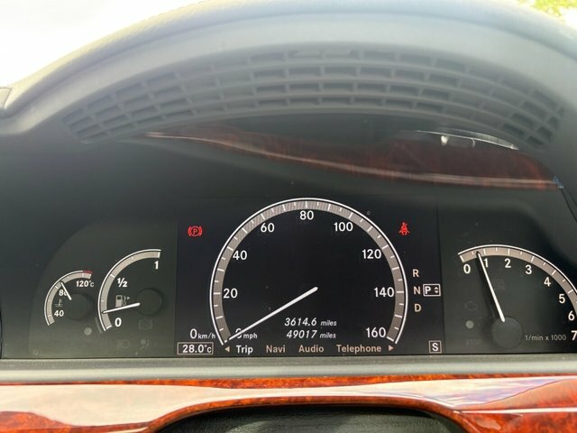 Mercedes-Benz S Class 5.5 S500 383 Bhp Silver #35