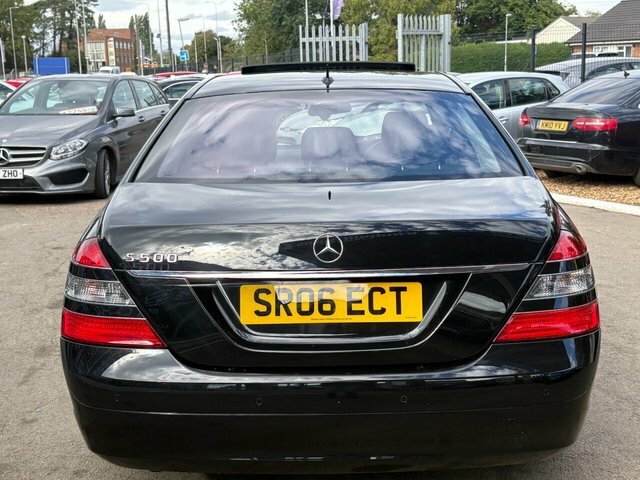 Mercedes-Benz S Class S500 V8 Saloon Black #6