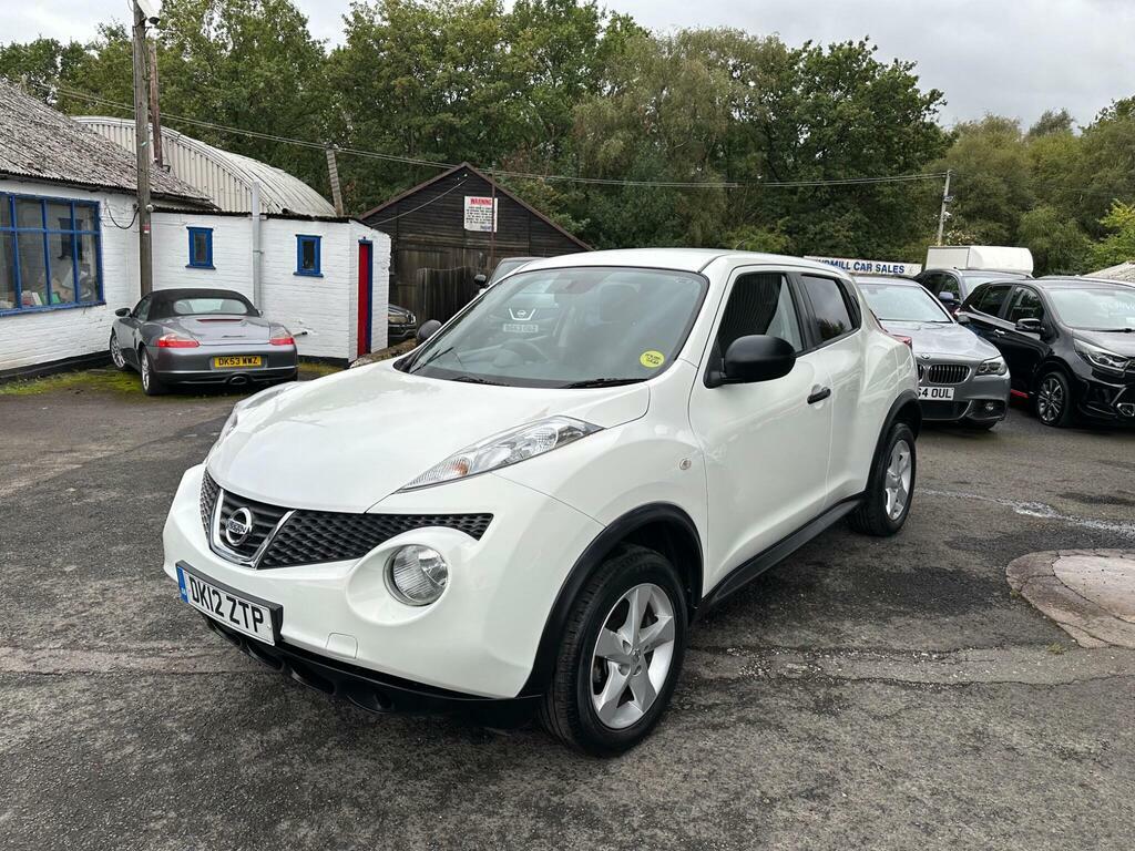 Nissan Juke 1.6 Acenta Hatchback White #3