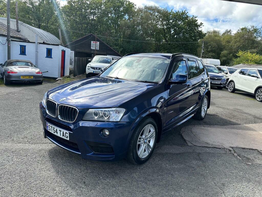 BMW X3 2.0 20D M Sport Steptronic Xdrive Euro 5 S S Blue #3