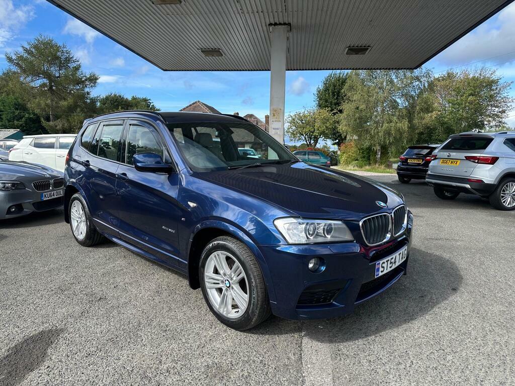 BMW X3 2.0 20D M Sport Steptronic Xdrive Euro 5 S S Blue
