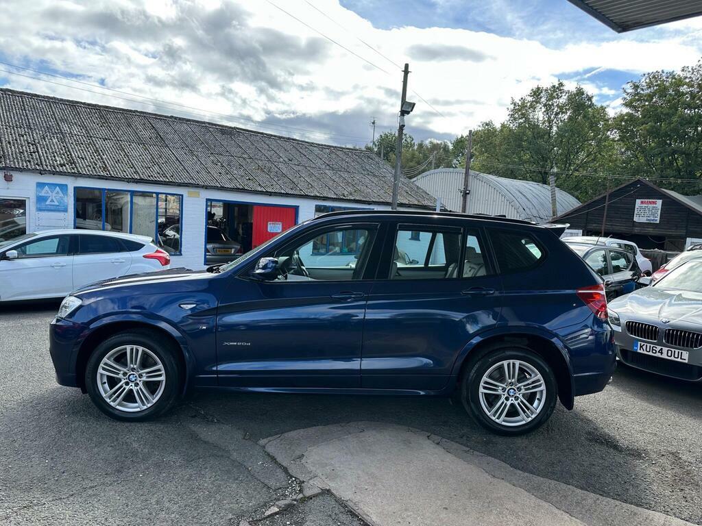 BMW X3 2.0 20D M Sport Steptronic Xdrive Euro 5 S S Blue #4