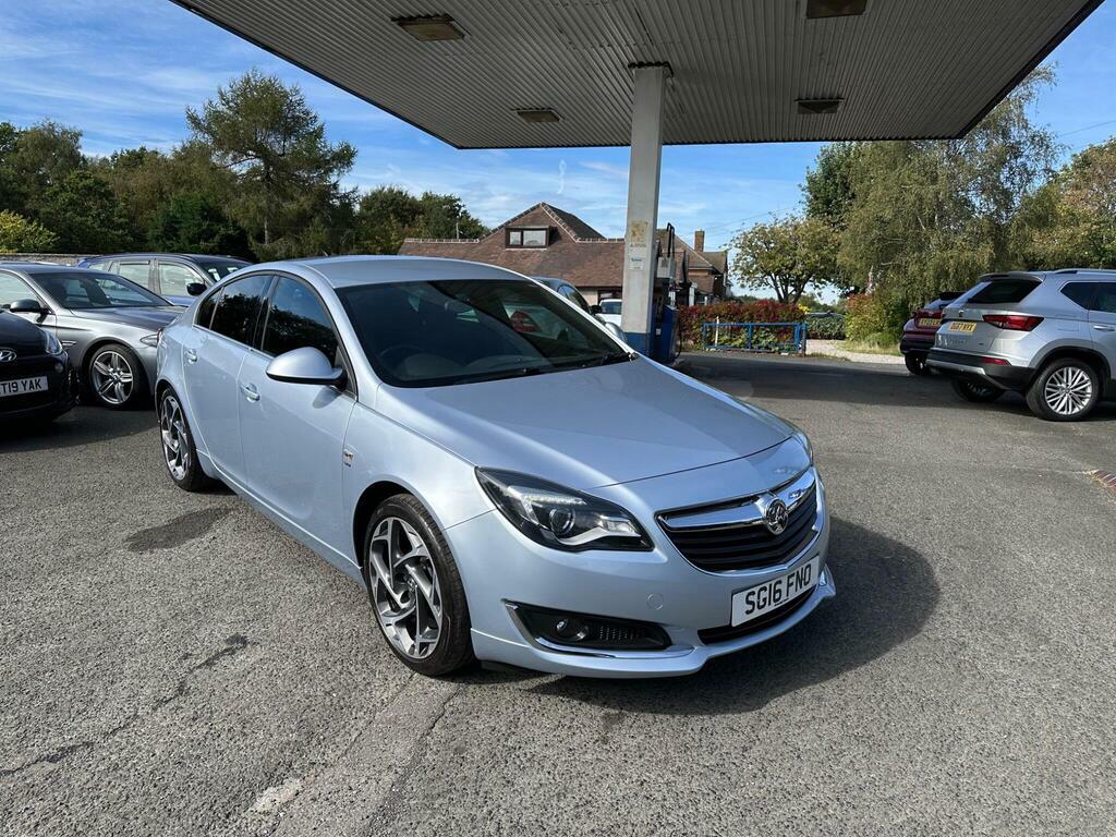 Vauxhall Insignia 1.6 Cdti Sri VX Line Nav Euro 6 Silver