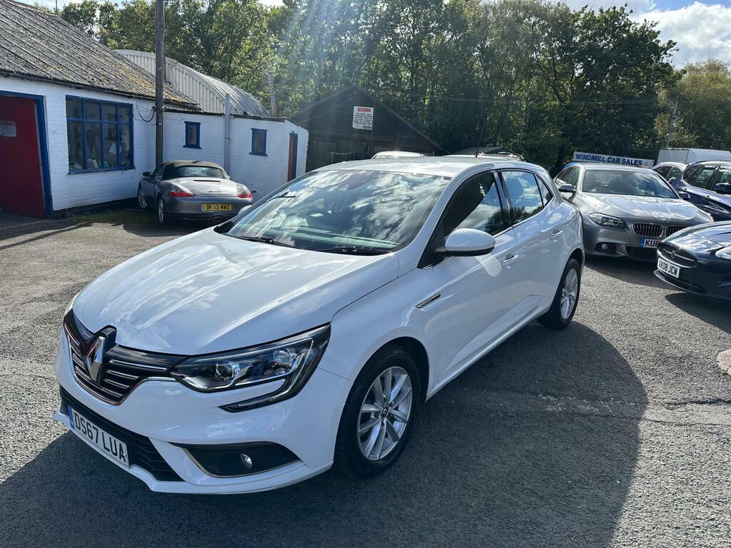 Renault Megane 1.2 Tce Dynamique Nav Euro 6 S S White #3