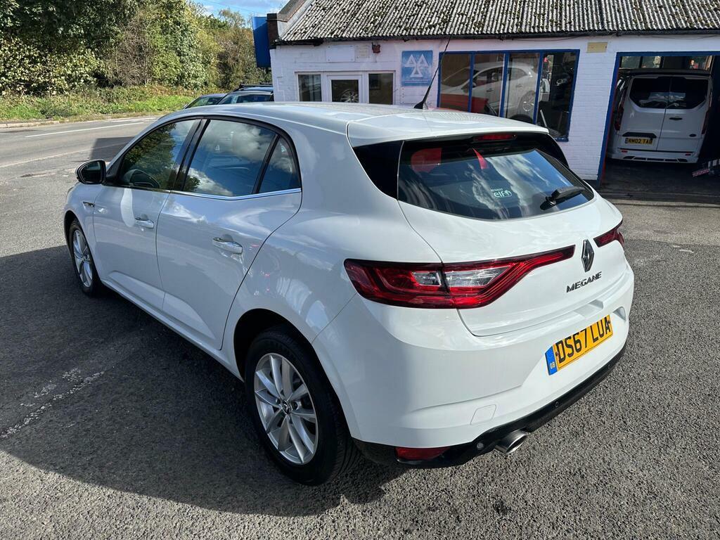 Renault Megane 1.2 Tce Dynamique Nav Euro 6 S S White #5
